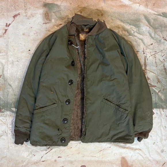 Vintage 1960s Field M-1943 Fur lined Parka Jacket